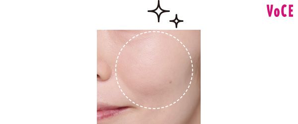 全箇所から毛穴が消えた⁉