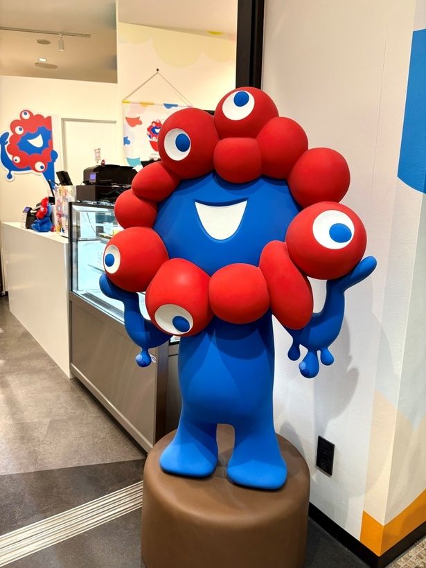 ミャクミャクがお出迎え！