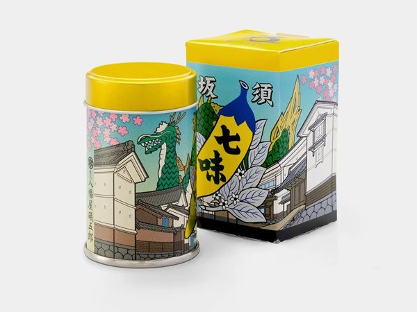 【長野県須坂市】八幡屋礒五郎が、長野県須坂市をテーマにした「須坂缶」をイオンモール須坂店で発売