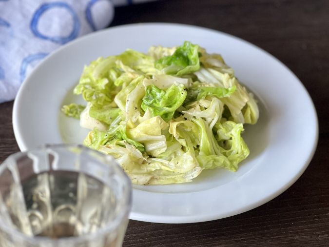 キャベツアンチョビマヨ