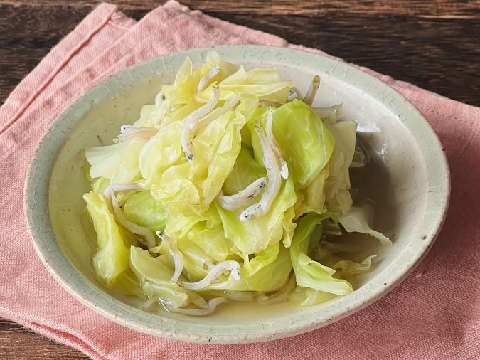 春キャベツのだしびたし