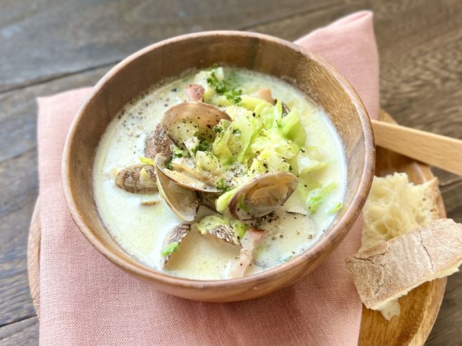 クラムチャウダー