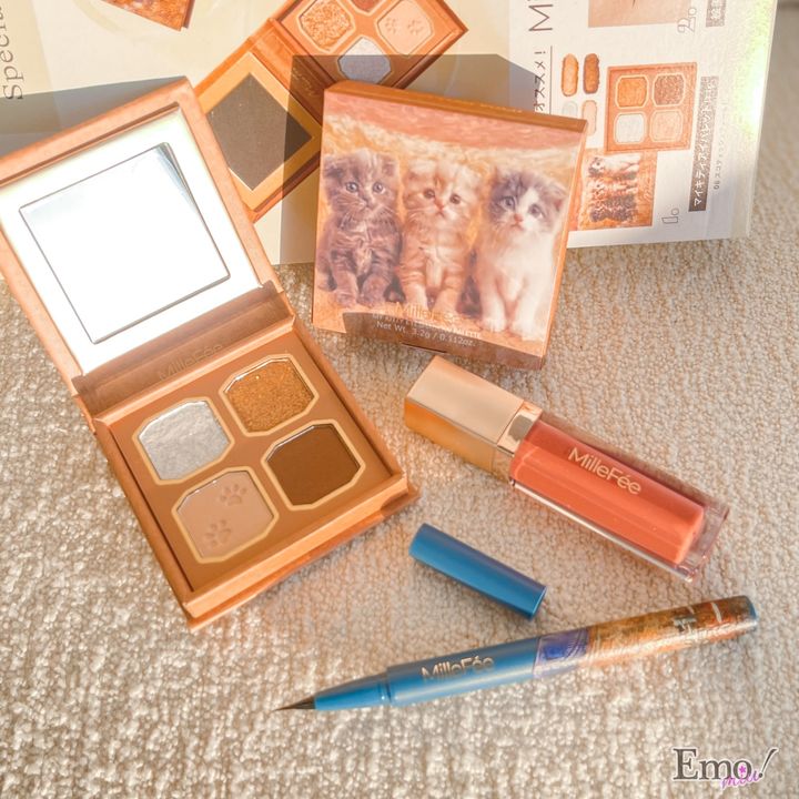 『MilleFée(ミルフィー)』で人気を誇る3つのコスメが1冊の本に！にゃんとも可愛い猫アイシャドウにちゅるんリッププランパーがイエベ・ブルベ別、2冊同時に発...