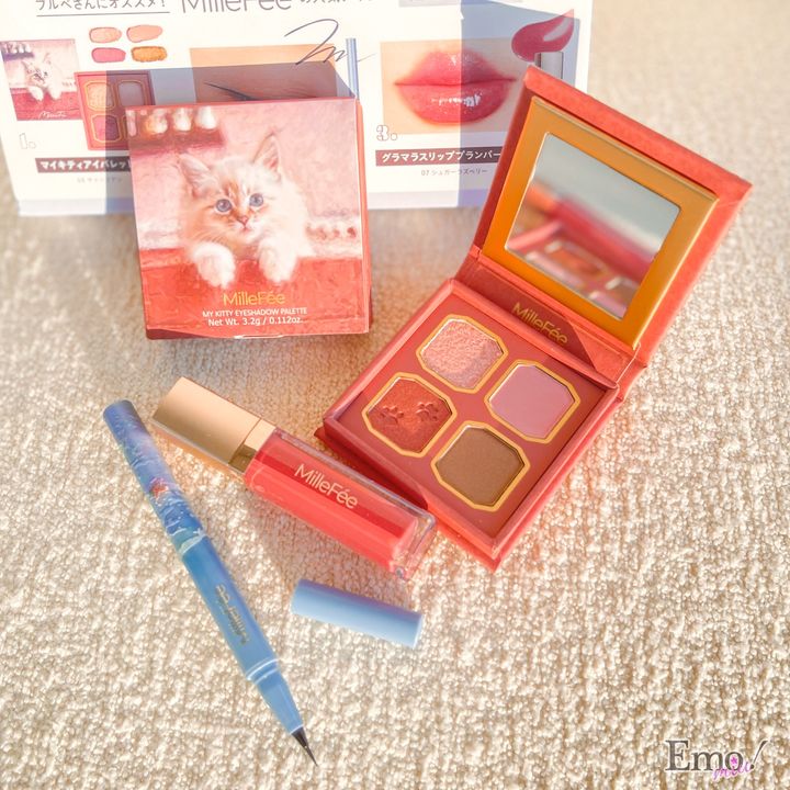 『MilleFée(ミルフィー)』で人気を誇る3つのコスメが1冊の本に！にゃんとも可愛い猫アイシャドウにちゅるんリッププランパーがイエベ・ブルベ別、2冊同時に発...