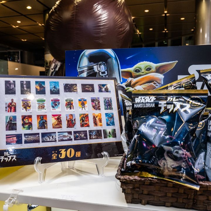 マンダロリアンアンドグローグーポテトチップス