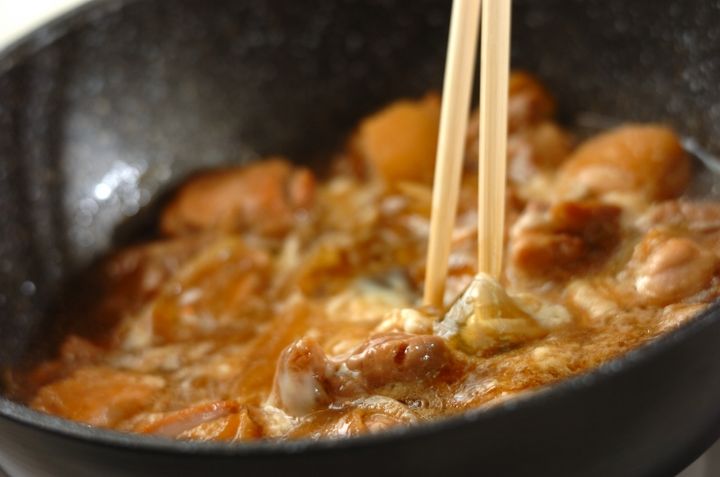 親子丼の作り方2