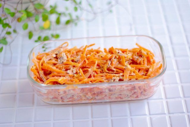 にんじんとツナのデリ風サラダ