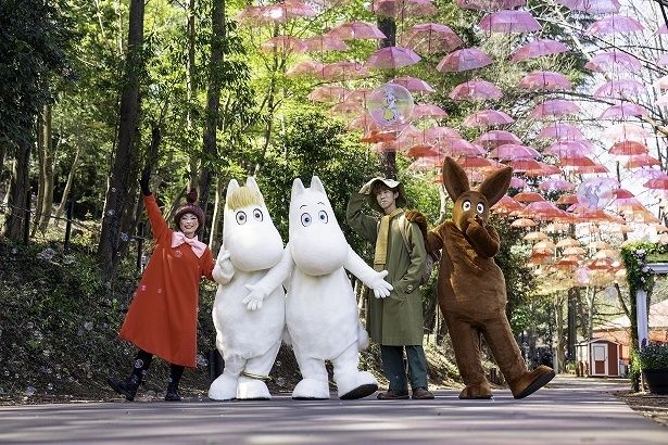 ムーミンバレーパークで「ムーミン谷とアンブレラ」がスタート