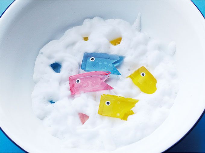 【子どもの日の工作】ゼリーみたいにプルプルの「鯉のぼりせっけん」で、子どもの日を楽しもう♪の画像1