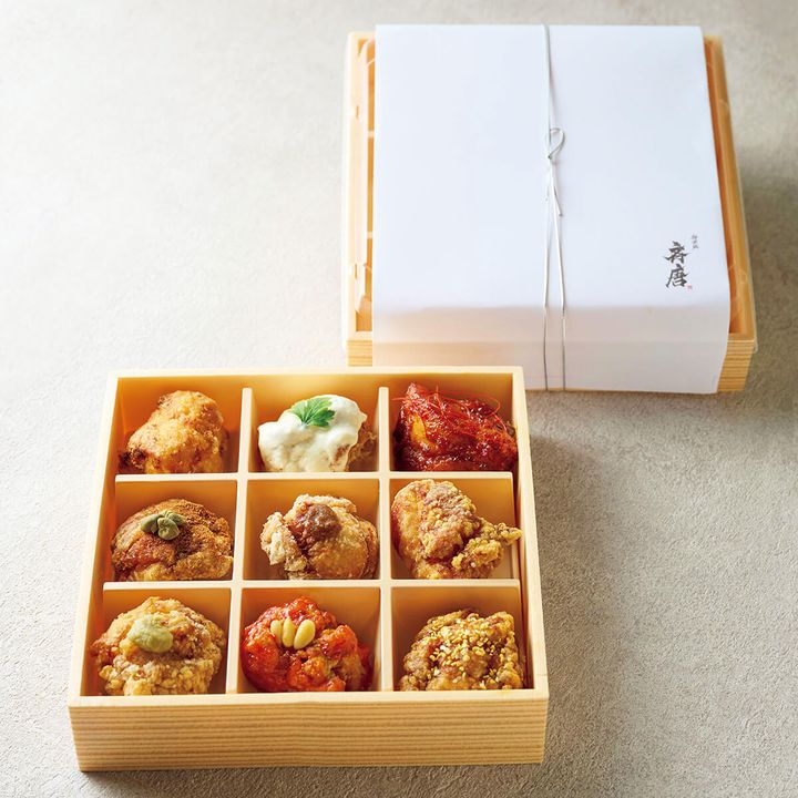 神楽坂〈神楽坂から揚げ 斉唐 神楽坂本店〉から揚げのおもたせ