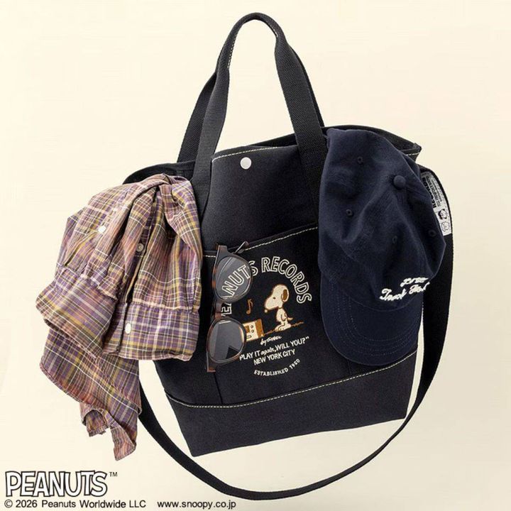 SNOOPY めっちゃBIG!! BOAT TOTE BAG BOOK