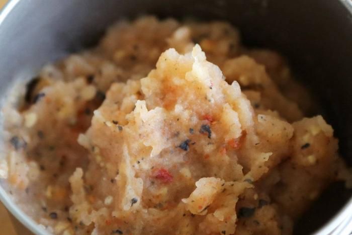 MOUNTAIN GOURMET LAB.（マウンテングルメラボ）の梅しそとトマトのポテトピュレ