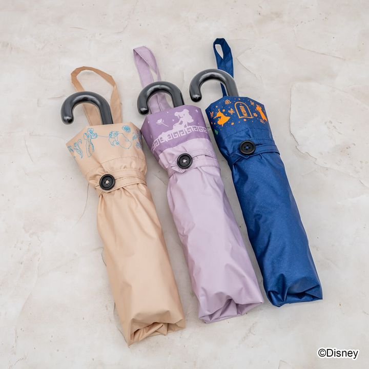 Plus Anq（プラスアンク）「Disney THE MARKET」限定 晴雨兼用傘（折りたたみ傘）