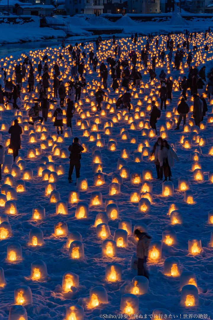 秋田県｜横手の雪まつり かまくら