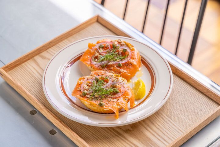 大阪城公園のそば、ピクニックセットがかわいいベーグル専門店「Palla Bagels」