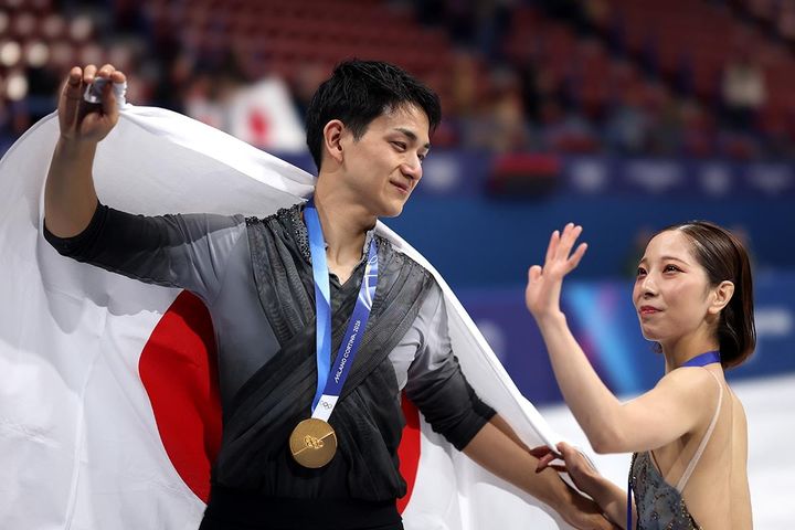 木原龍一、三浦璃来（C）Getty Images