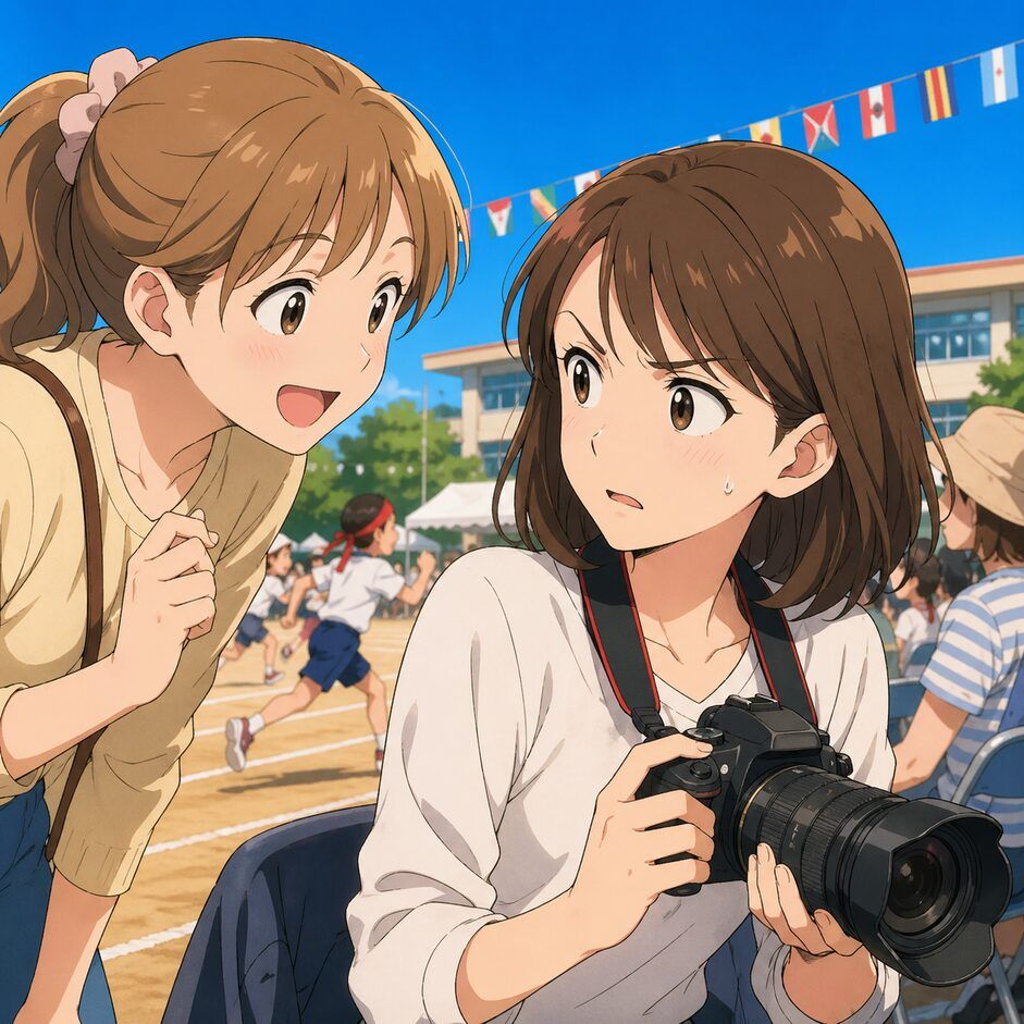 運動会で一眼レフを楽しむための心得