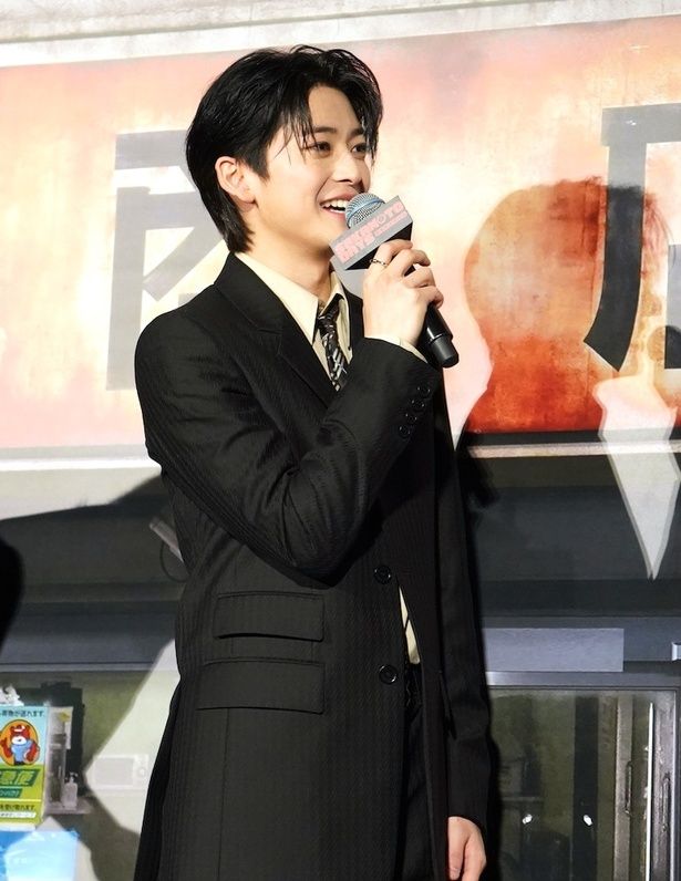 坂本の相棒、朝倉シン役の高橋文哉は、目黒と一緒に過ごした時間をうれしそうに振り返っていた