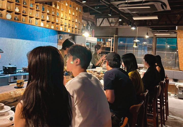 「ろくろと米 ととと」体験の様子