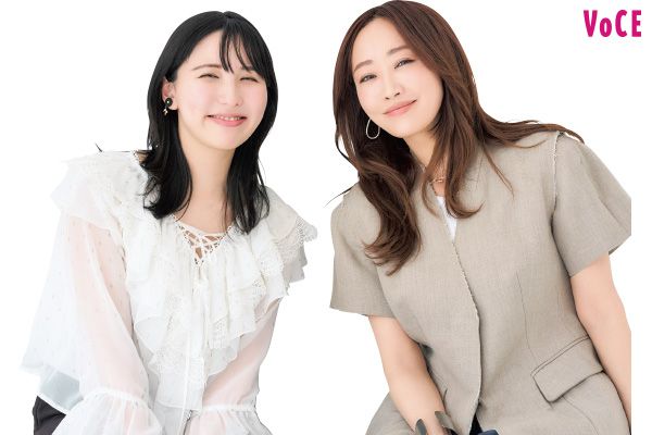 【左】ふみかさん 【右】神崎恵さん