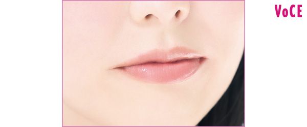 ツヤリップでシャープな中にほどよい甘さを