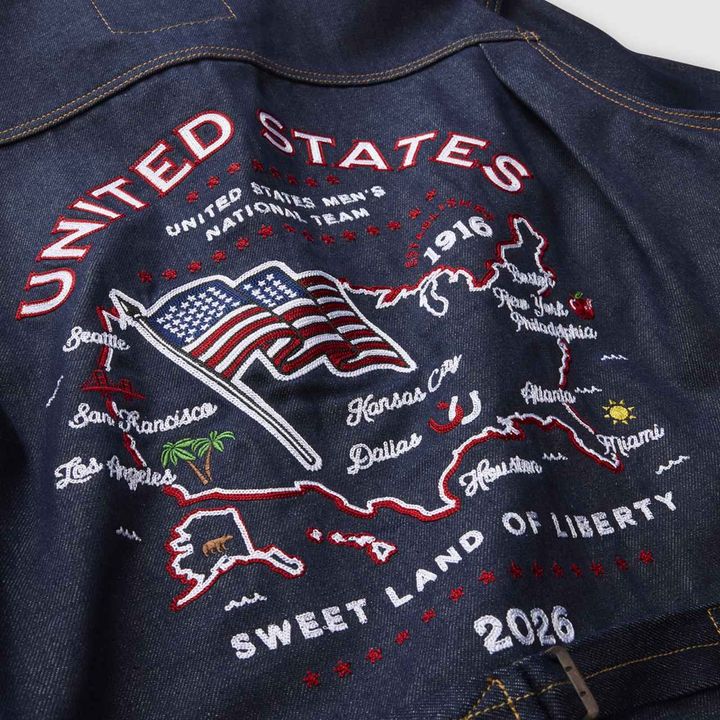 画像1: 日本で買える！リーバイスから「アメリカ代表コレクション」が登場 ジャケットは“W杯開催地”デザイン