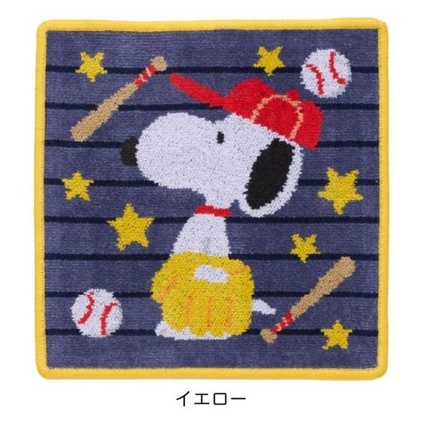 「ハンカチ(Baseball)」(2970円)カラー：イエロー
