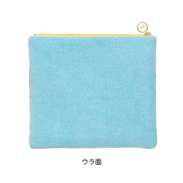 裏面は爽やかな水色。表と裏で異なる表情が楽しめる