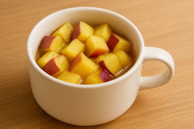 さつまいもとりんごのほっこりデザート