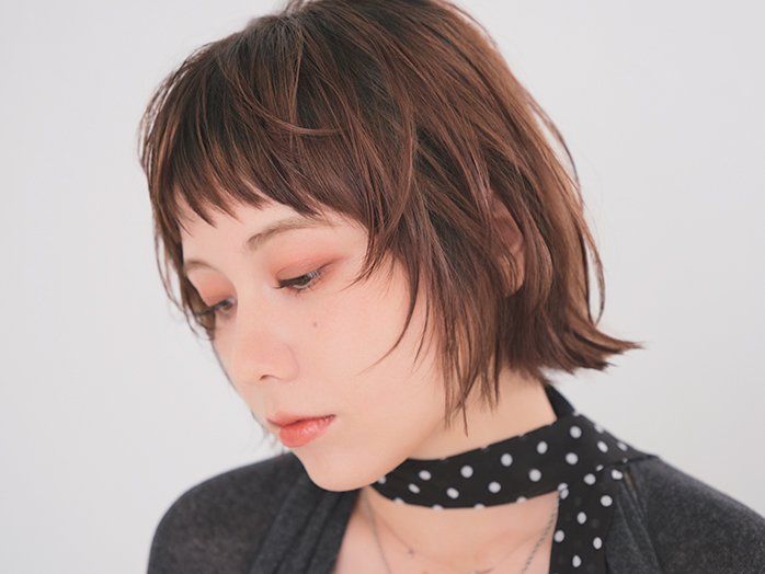 顔型別・ジャパニーズ・ボブおすすめヘアカタログ 丸顔さん向け