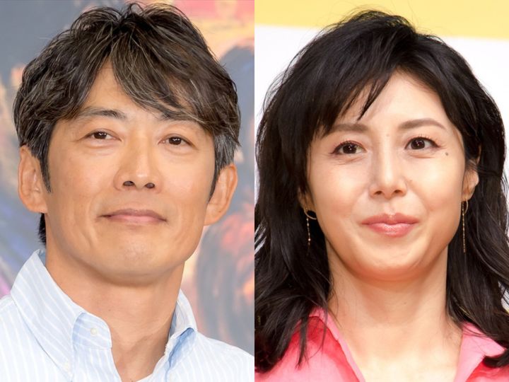 『GTO』で共演し、その後結婚！ （左から）反町隆史、松嶋菜々子 クランクイン！ width=