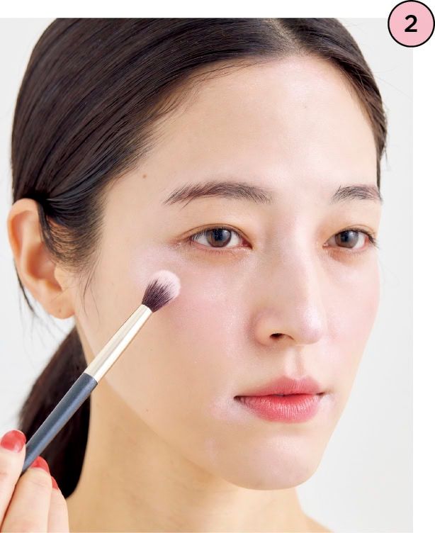 【2】ブラシで払ってフィックス