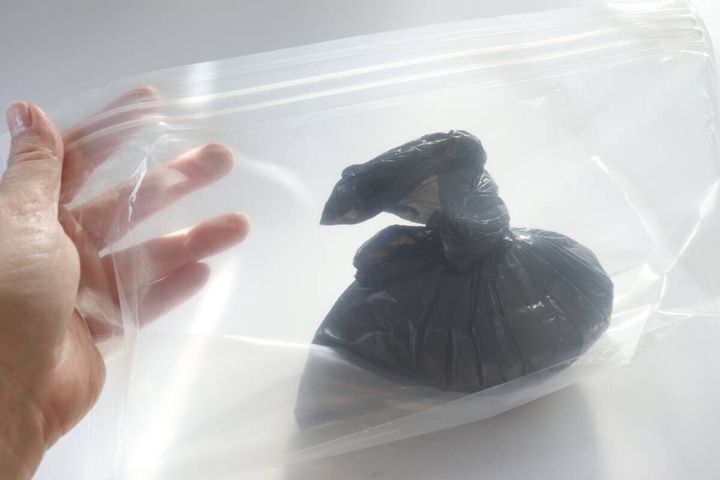 携帯トイレ 使用後