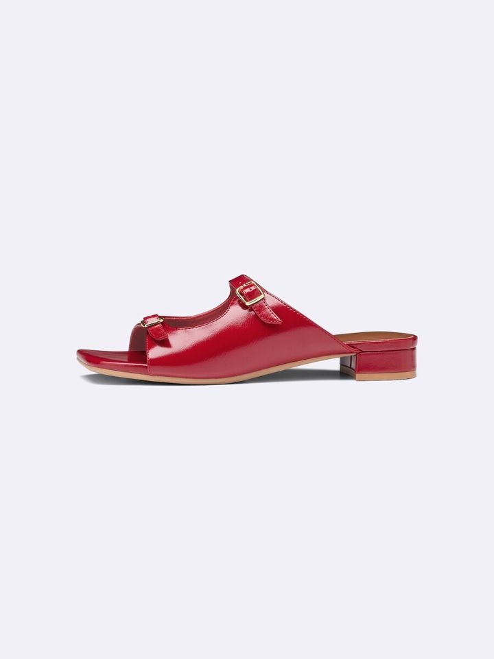 GUのダブルベルトミュール