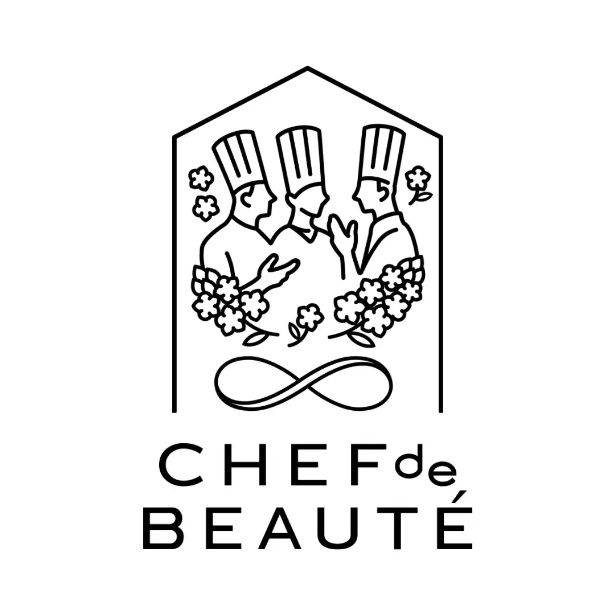 固定された美の価値観にとらわれない、一人ひとりの感性に向き合うCHEF de BEAUTE のロゴマーク