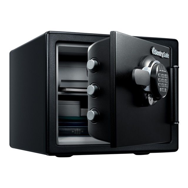 SentrySafe耐火・耐水金庫JTW082GEL（開扉状態）