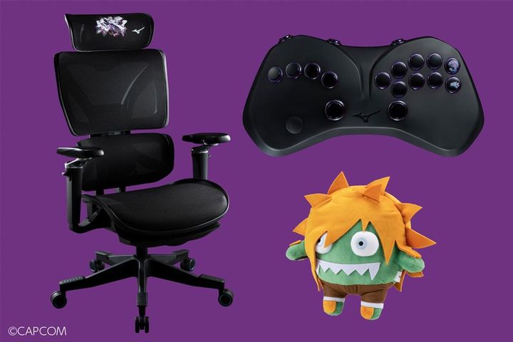 画像1: ミズノ、eスポーツギアに本格参入！『ストリートファイター6』とコラボ…5月1日開幕の「EVO JAPAN 2026」で体験展示