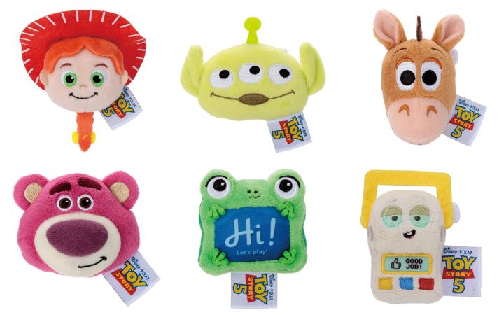 ぬいぐるみバッジ(全6種)