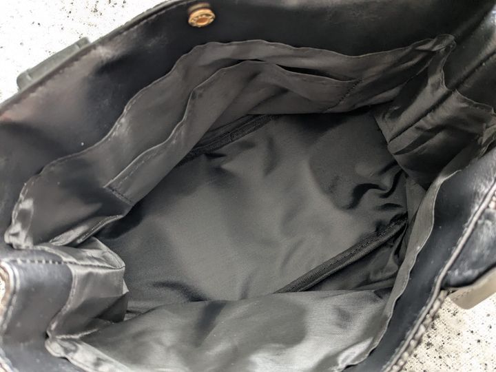 JILL by JILL STUART BOOK かごバッグ BLACK ver.の内側全体