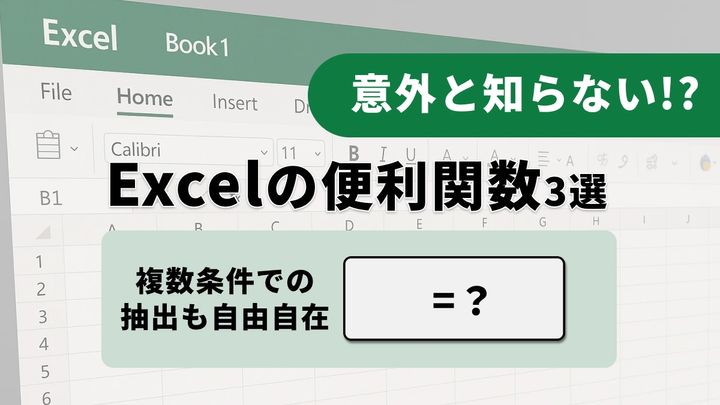 Excelの進化形：LAMBDA・FILTER・XLOOKUP関数の活用術