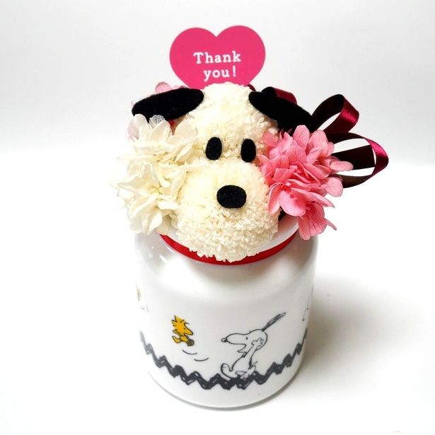 「お花スヌーピー Zigzag (Thank you)」(4620円)