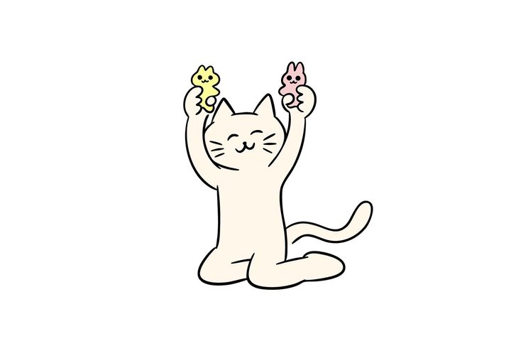 猫がモチーフのグッズが一堂に集結するイベント！ ※イラストはイメージです