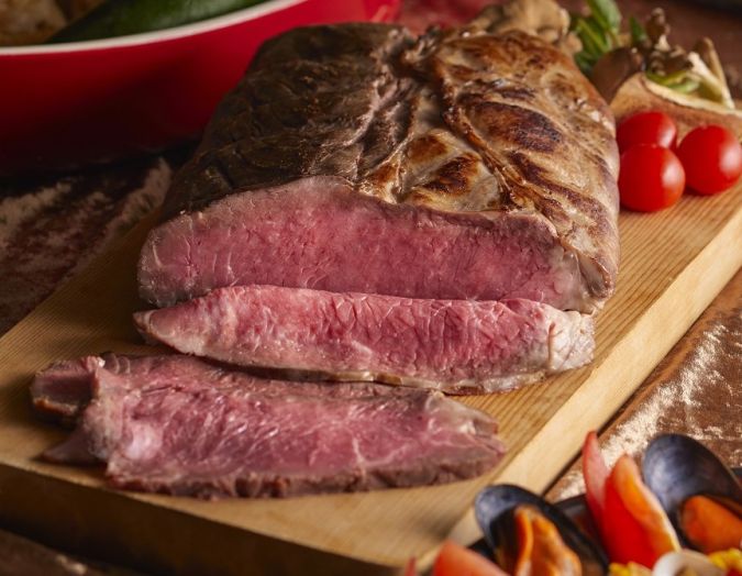 ホテルニューオータニ博多 ローストビーフ