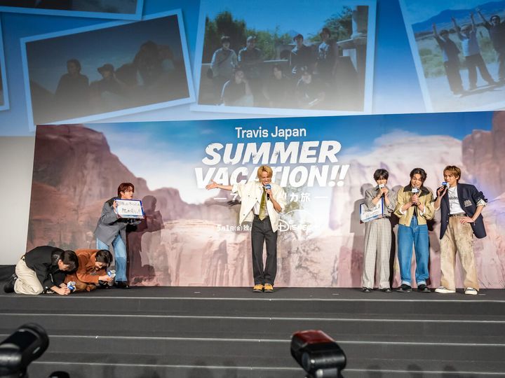 ディズニープラス『Travis Japan Summer Vacation!! ―7人のアメリカ旅―』先行プレミア試写会2