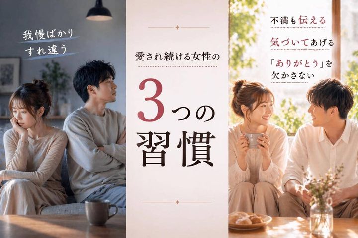 「最初はうまくいくのに続かない…」愛され続ける人がやっている３つの習慣