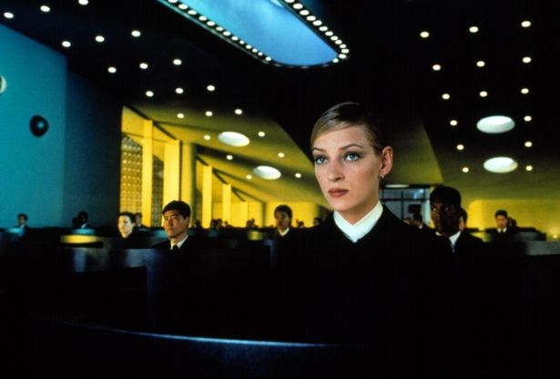 円をモチーフにした建物となっている(『ガタカ』) [c] Columbia/courtesy Everett Collection