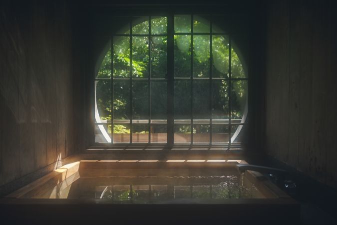 内風呂 大丸別荘