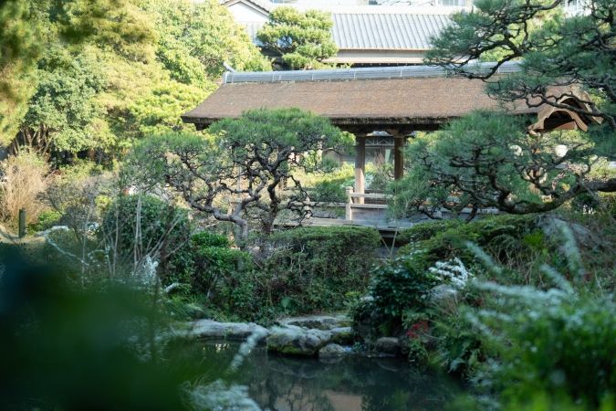 福岡 二日市温泉 大丸別荘 庭園