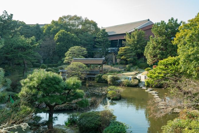 福岡 二日市温泉 大丸別荘 庭園