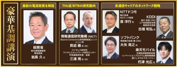 ワイヤレス業界最新動向を学ぶ基調講演
